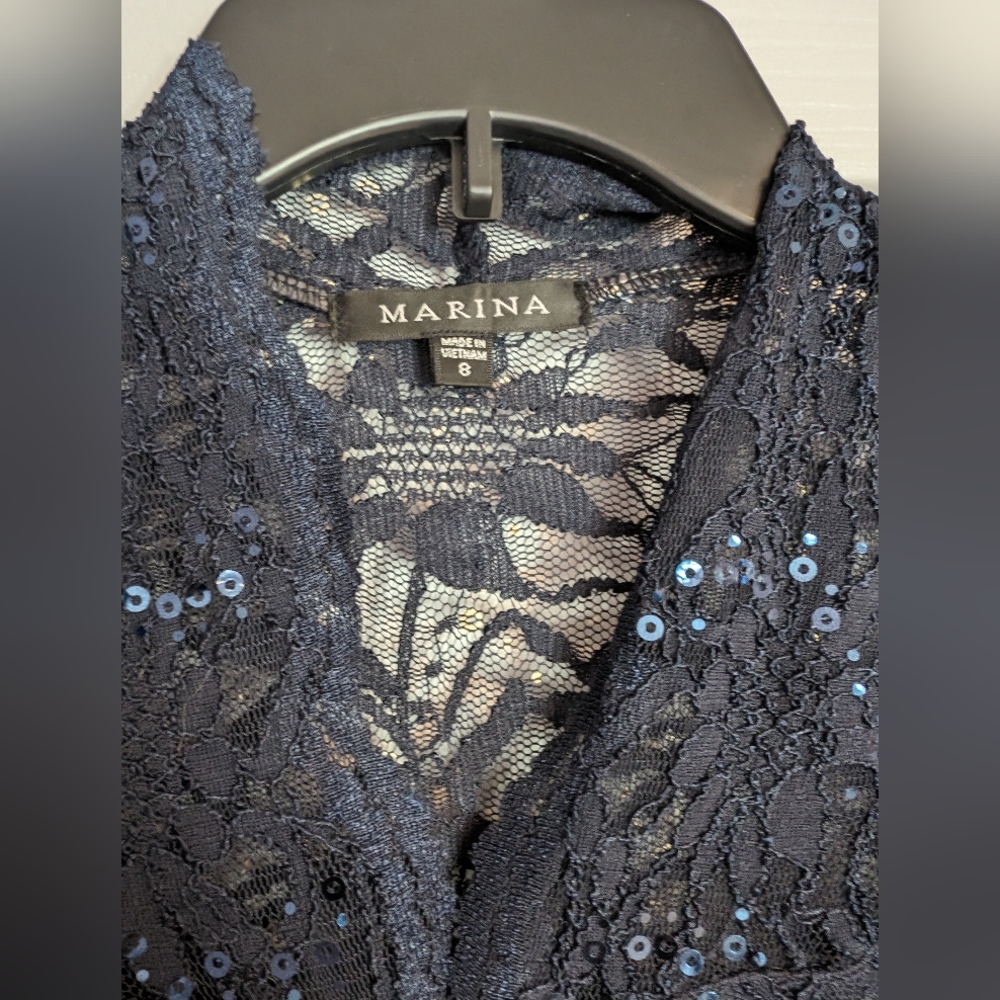 Marina navy cocktail dress